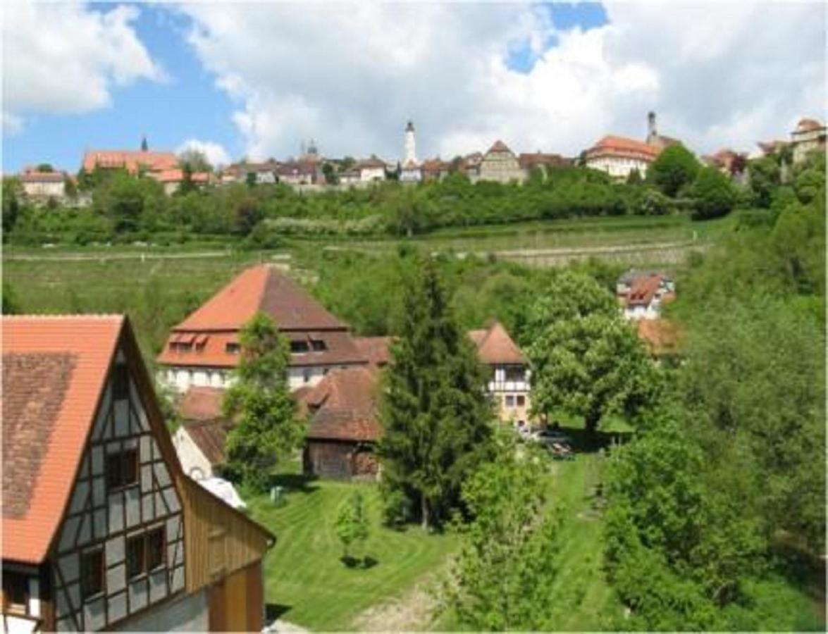 Herrnmuehle - Pension & Ferienwohnungen Rothenburg ob der Tauber Ngoại thất bức ảnh